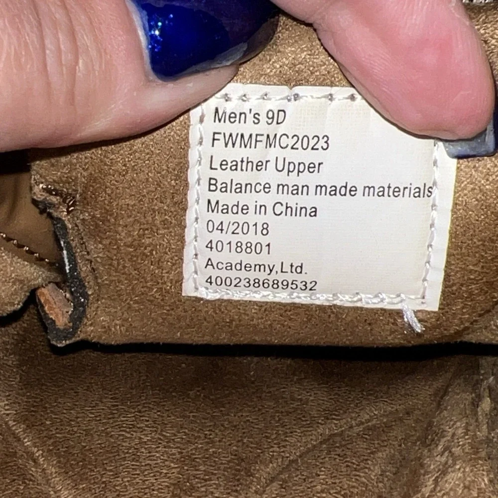 Magellan Outdoors Laguna Madre Leather Boat Shoe Style Shoes Men's Size 9D Tan